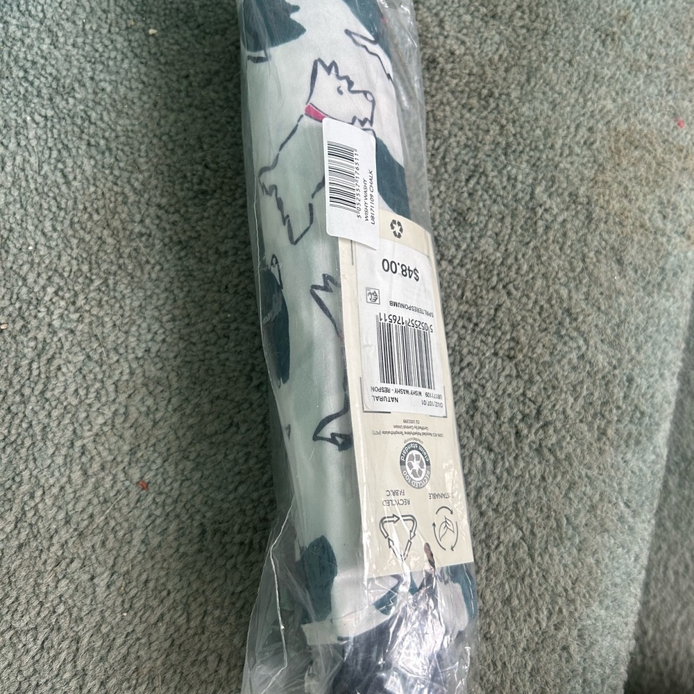 RADLEY LONDON White and Green Umbrella - Picture 1 of 3